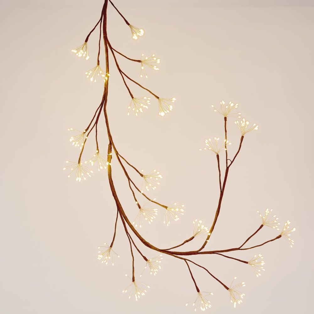 Nature Brown Garland With 480Led