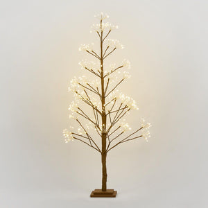 Nature Brown Starry Tree 120Cm With 660Led