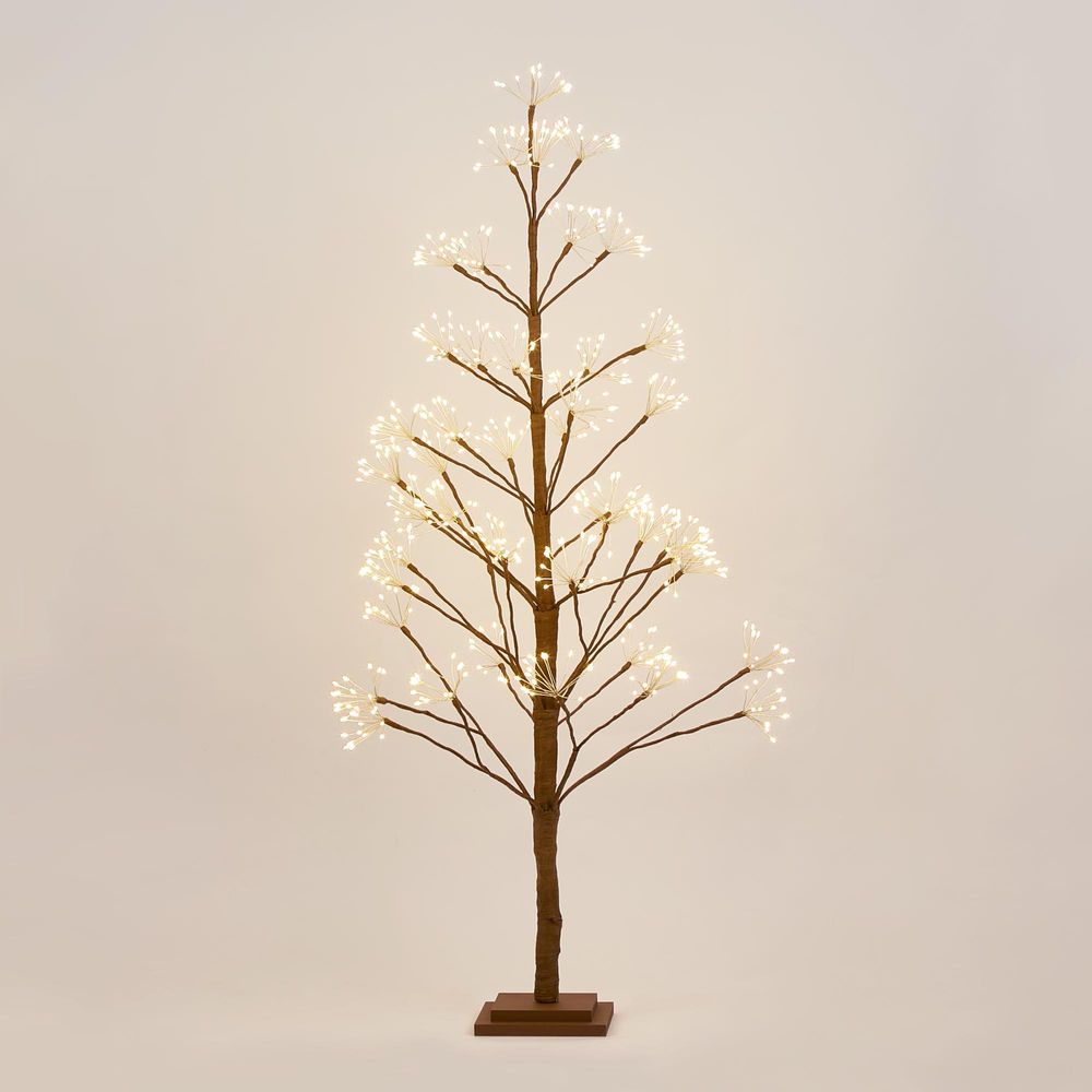 Nature Brown Starry Tree 120Cm With 660Led