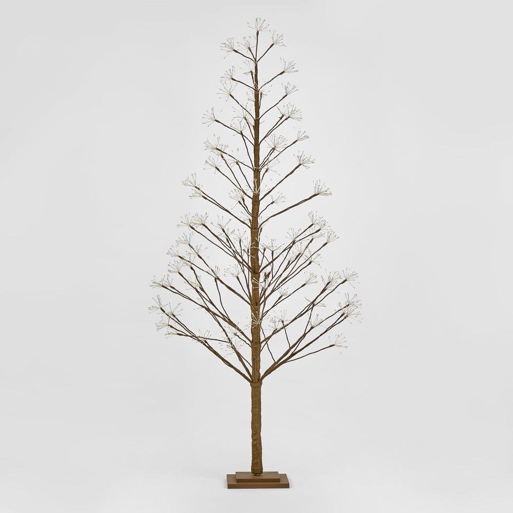 Nature Brown Starry Tree 180Cm With 1395Led