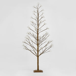 Nature Brown Starry Tree 180Cm With 1395Led