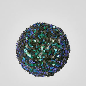 Donna Sequin Bauble Blue