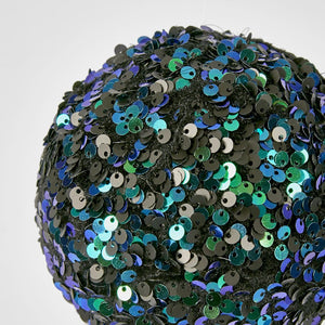 Donna Sequin Bauble Blue