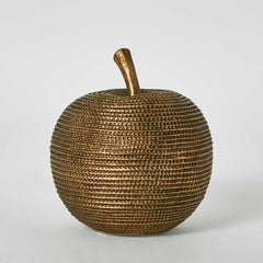 Apple Sculpture Bronze