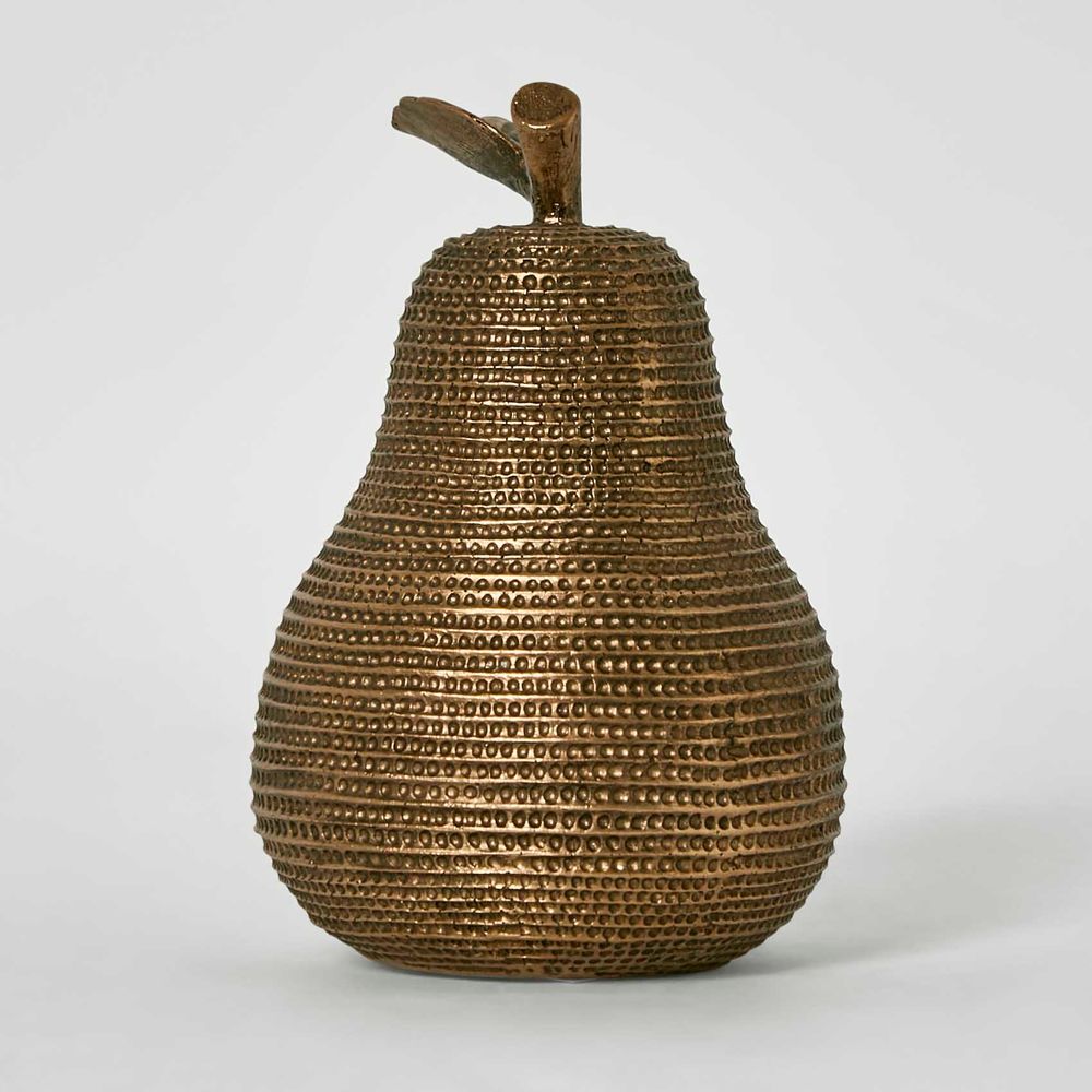 Pear Sculpture Bronze