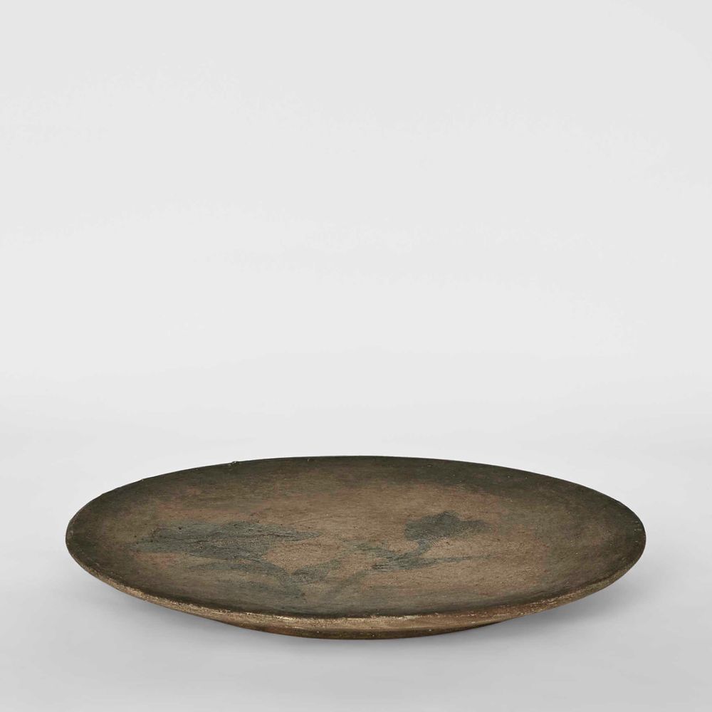 Mae Terracotta Brown Plate Small