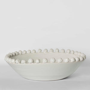 Frida Terracotta White Bowl Large