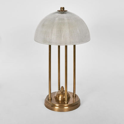 Victor Table Lamp With Textured Glass