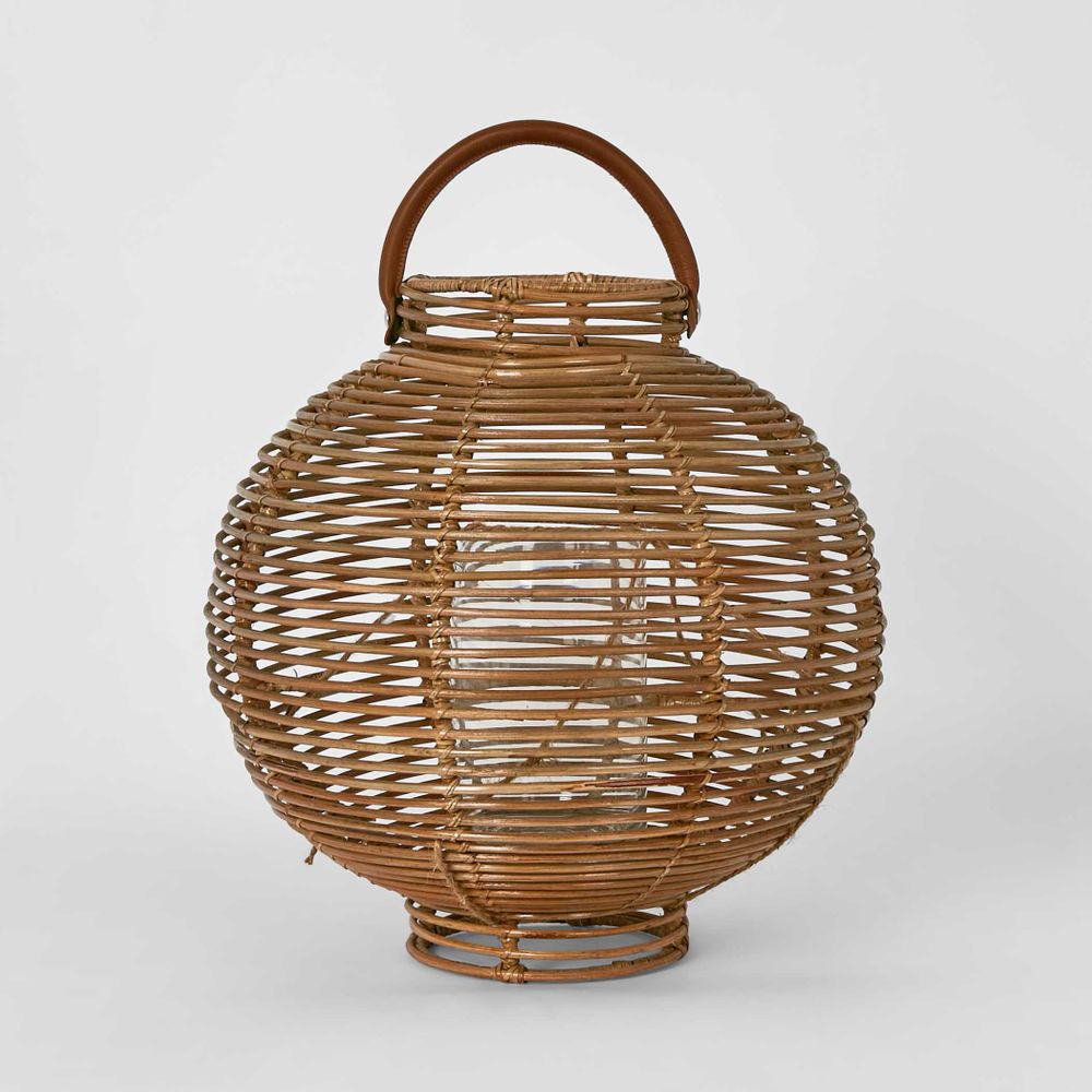 Eva Rattan Lantern Small