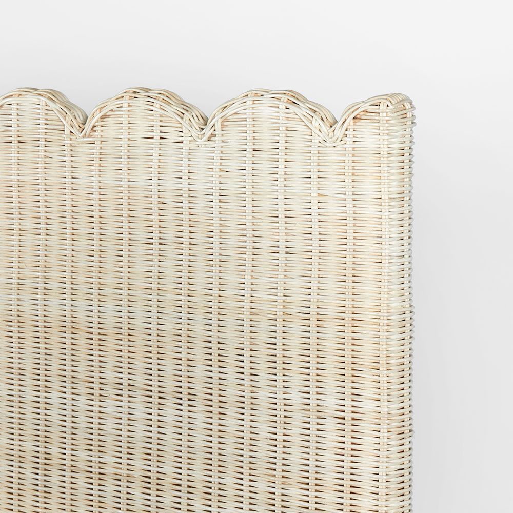 Belle Rattan Qs Bedhead Natural