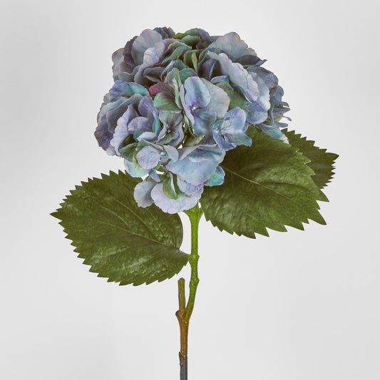 Hydrangea Large Stem With Leaves 75Cm