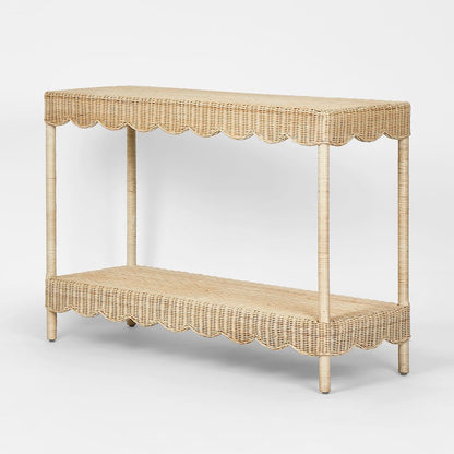 Belle Rattan Console