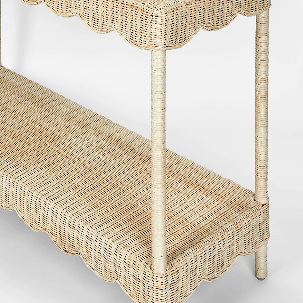 Belle Rattan Console