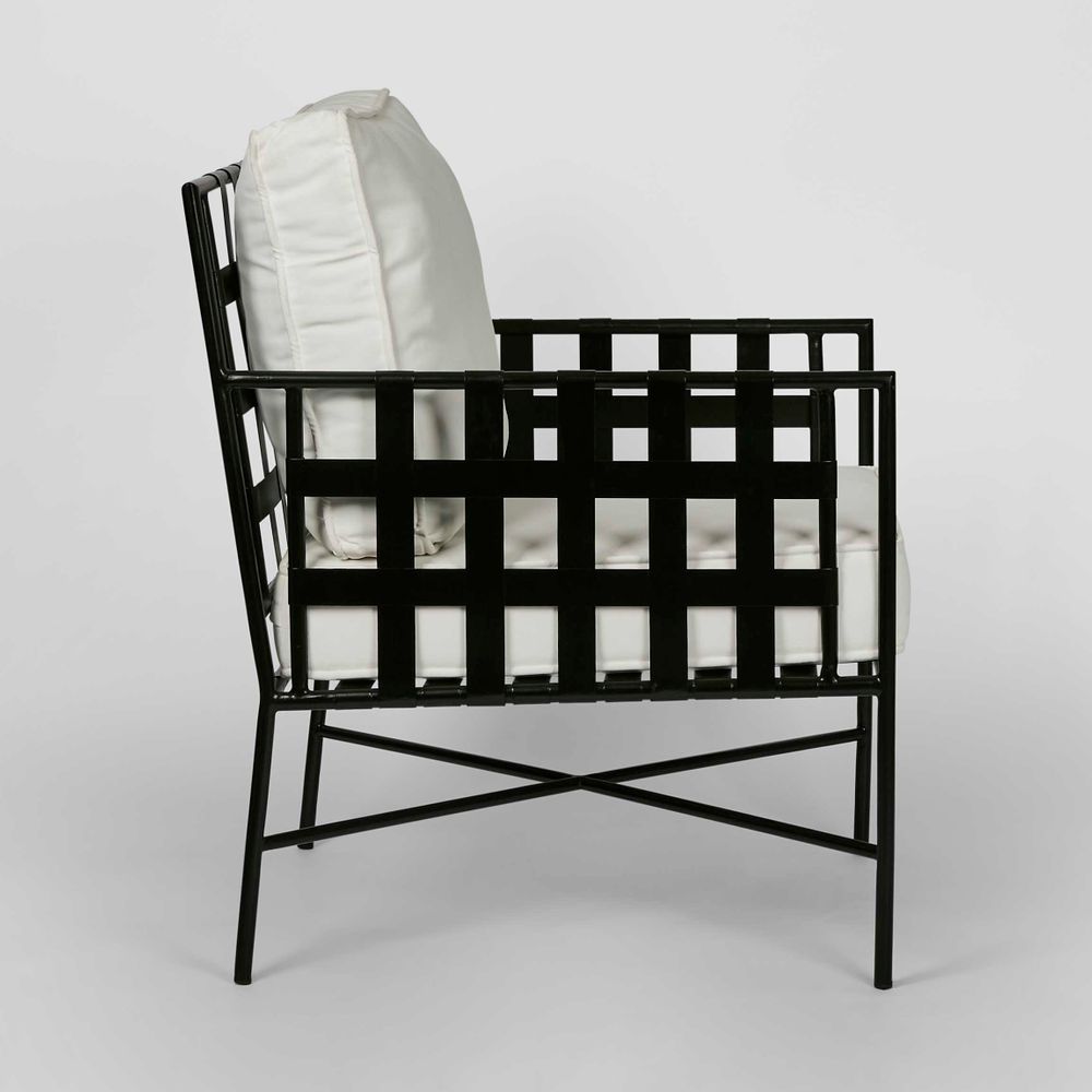 Sheffield Iron Lounge Chair -Outdoor