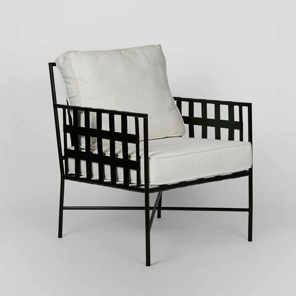 Sheffield Iron Lounge Chair -Outdoor