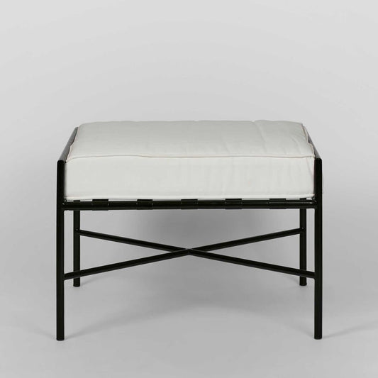 Sheffield Iron Ottoman -Outdoor