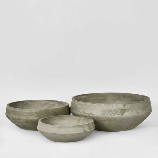 Landis Planter Bowl Set 3 Natural