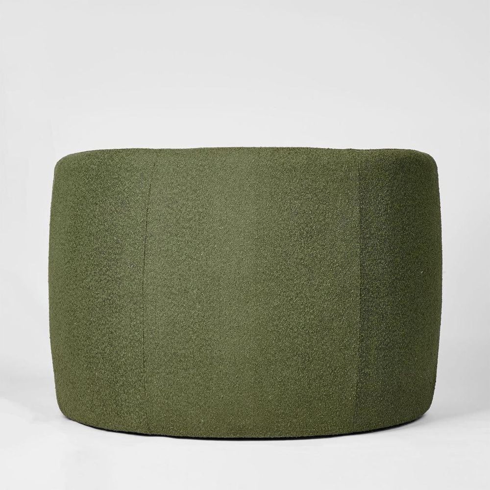 Cora Chair Olive Boucle