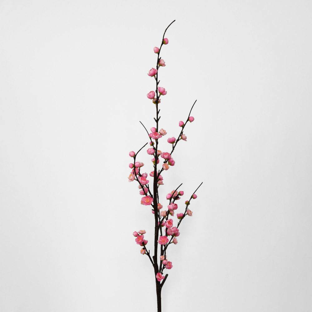 Japonica Blossom Stem 120Cm Pink