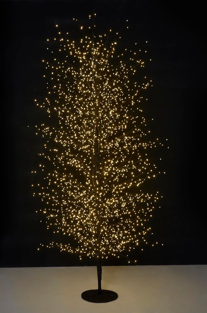 Black Forest Light Up Tree Extra Large 210Cm