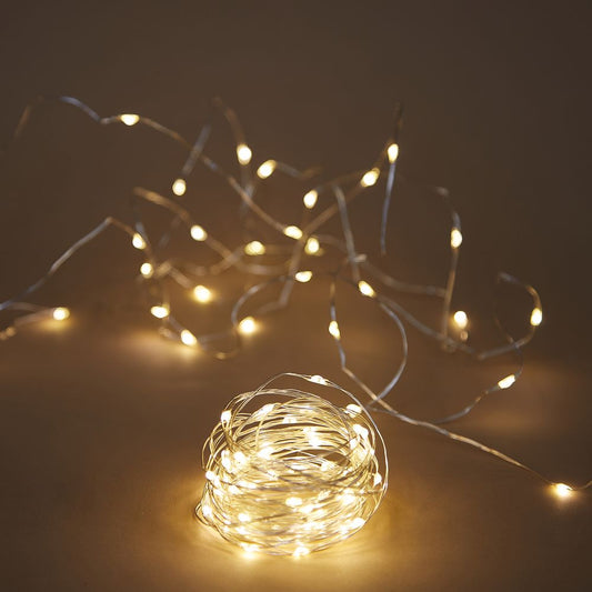 10M Led Fairy Lights 100 Lights Battery Operated