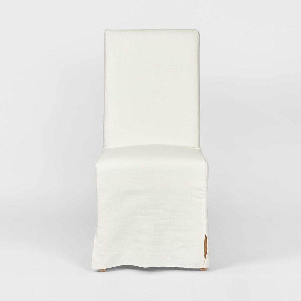 Ville Dining Chair With White Slip Cover