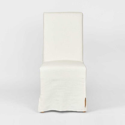 Ville Dining Chair With White Slip Cover