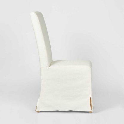 Ville Dining Chair With White Slip Cover