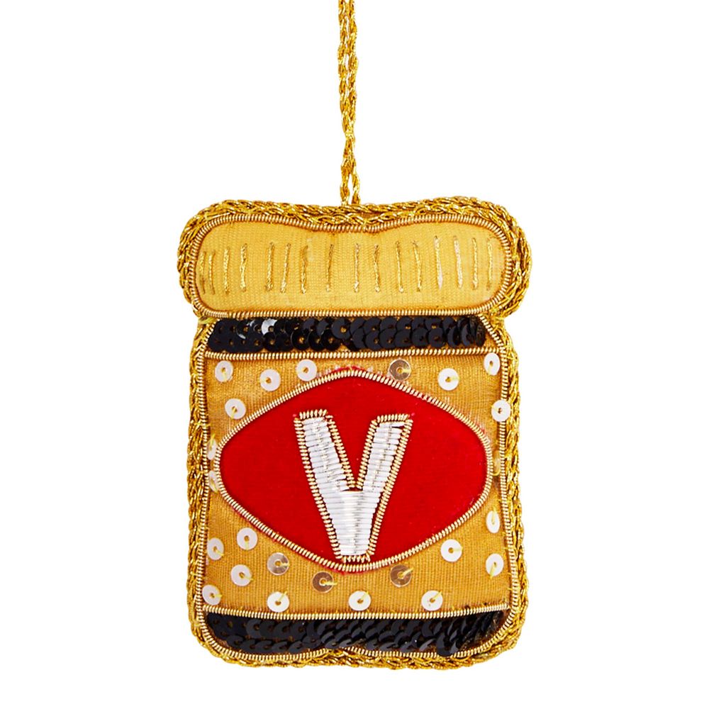 Vegemite Sequin Tree Decoration