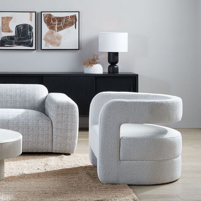 Cleo Chair Vanilla Boucle