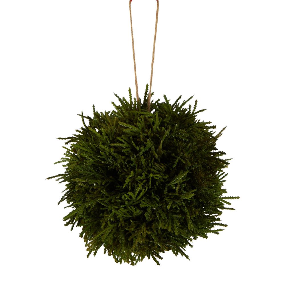 Cypress Hanging Ball Green 15Cm