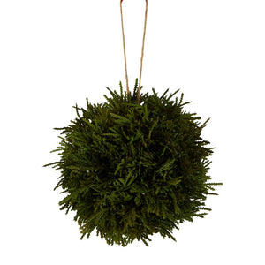 Cypress Hanging Ball Green 15Cm