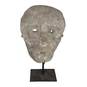 Jari Coral Mask On Stand