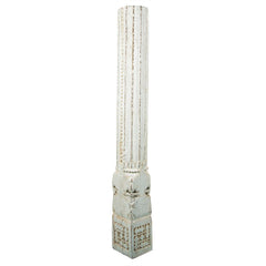 Wooden Pillar Candle Stand