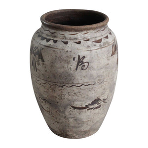 Xi'An 130 Year Old Terracotta Vase 0410322-12