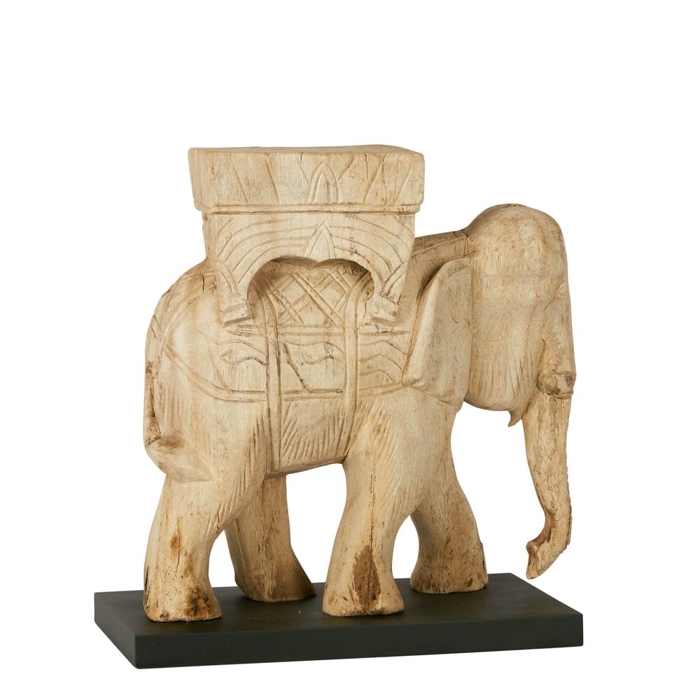 Wood Elephant Small