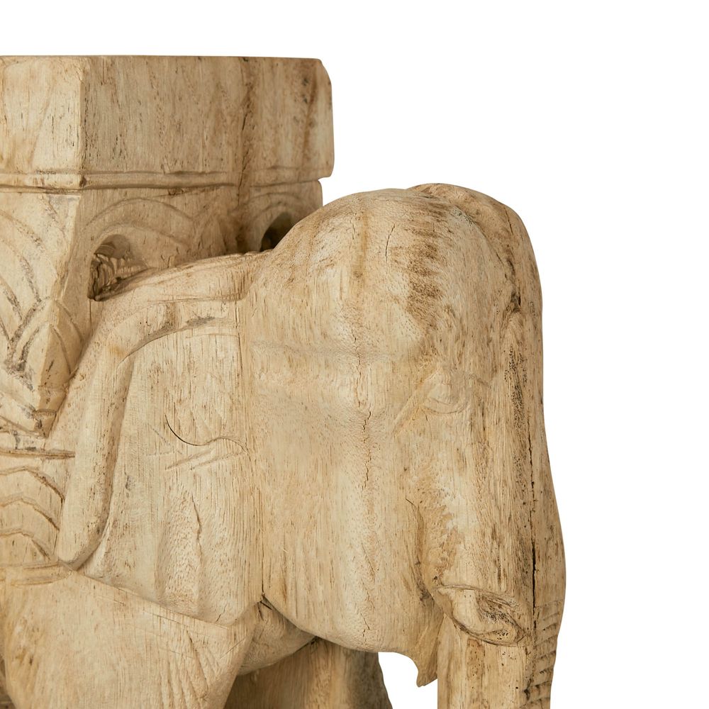 Wood Elephant Small