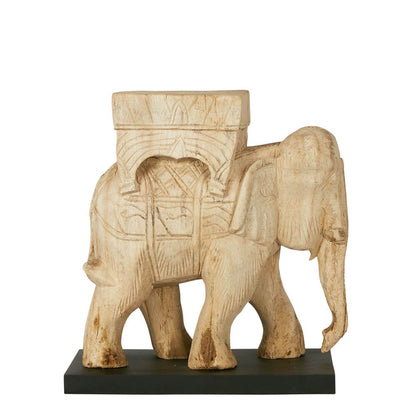 Wood Elephant Small