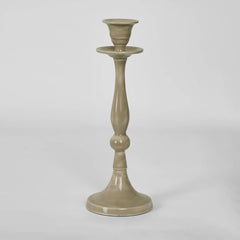 Sante Enamel Candle Stand Taupe