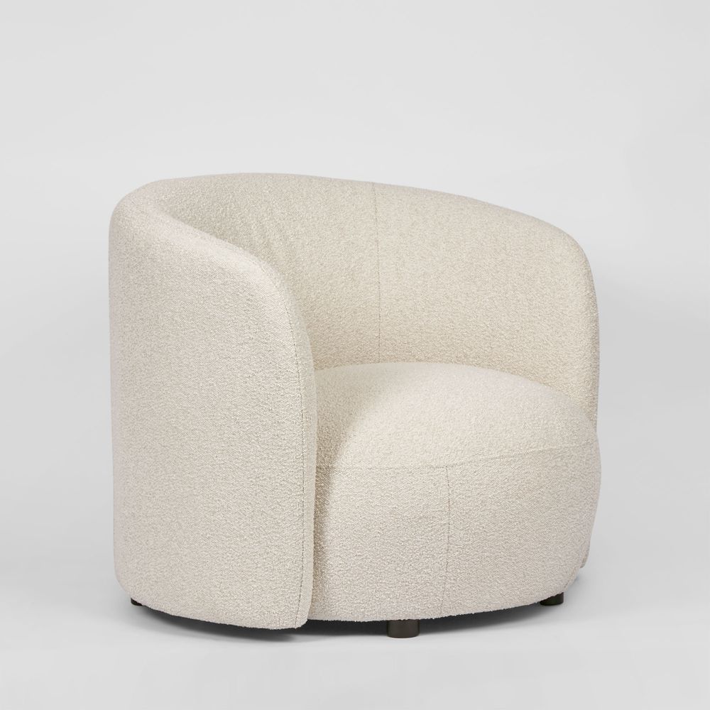 Plume Chair Vanilla Boucle