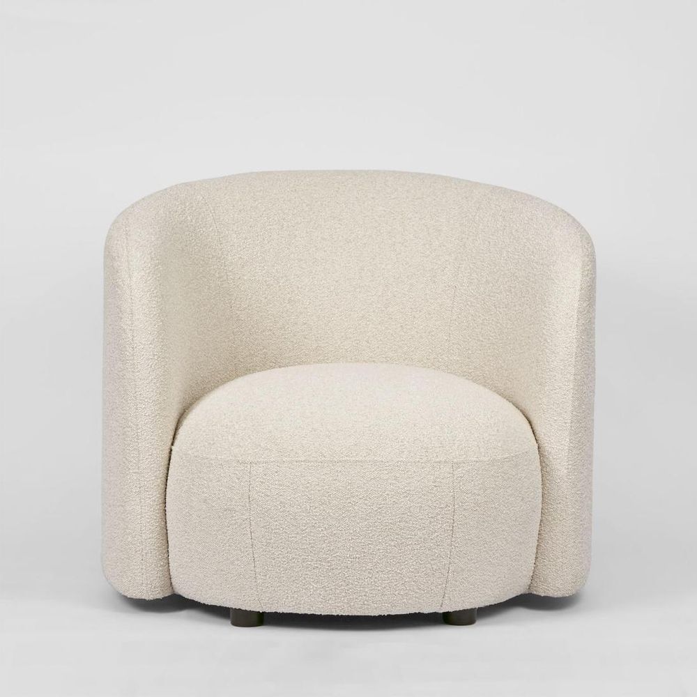 Plume Chair Vanilla Boucle
