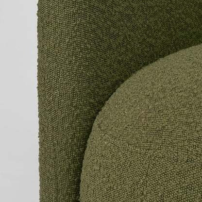 Plume Chair Olive Boucle