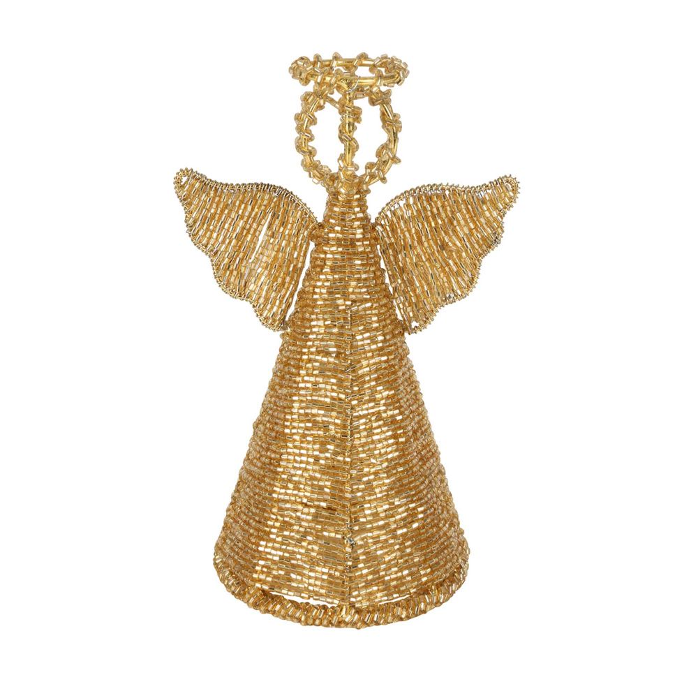 Bisoir Beaded Angel Gold