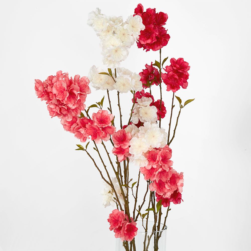 Peach Blossom Spray 118Cm Light Pink