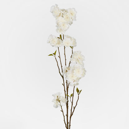 Peach Blossom Spray 118Cm White