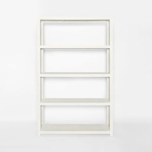 Carfu Wooden Shelf 150X40X240 White