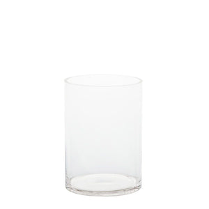 Cylinder Glass Vase 18X25Cm