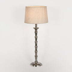 Jordan Table Lamp Base Antique Silver