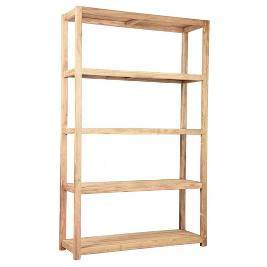 Carfu Wooden Shelf 150X40X240 Natural