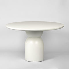 Olive Dining Table Top Round White